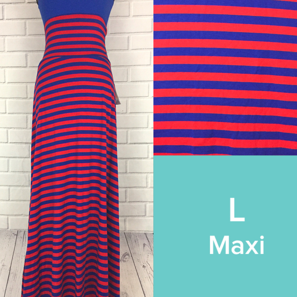 LuLaRoe Maxi skirt size L